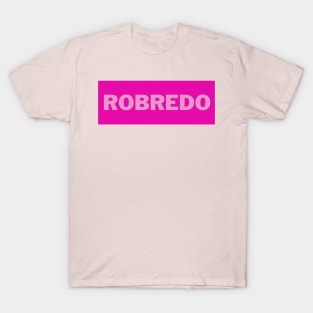 Pink Robredo Surname 2 T-Shirt